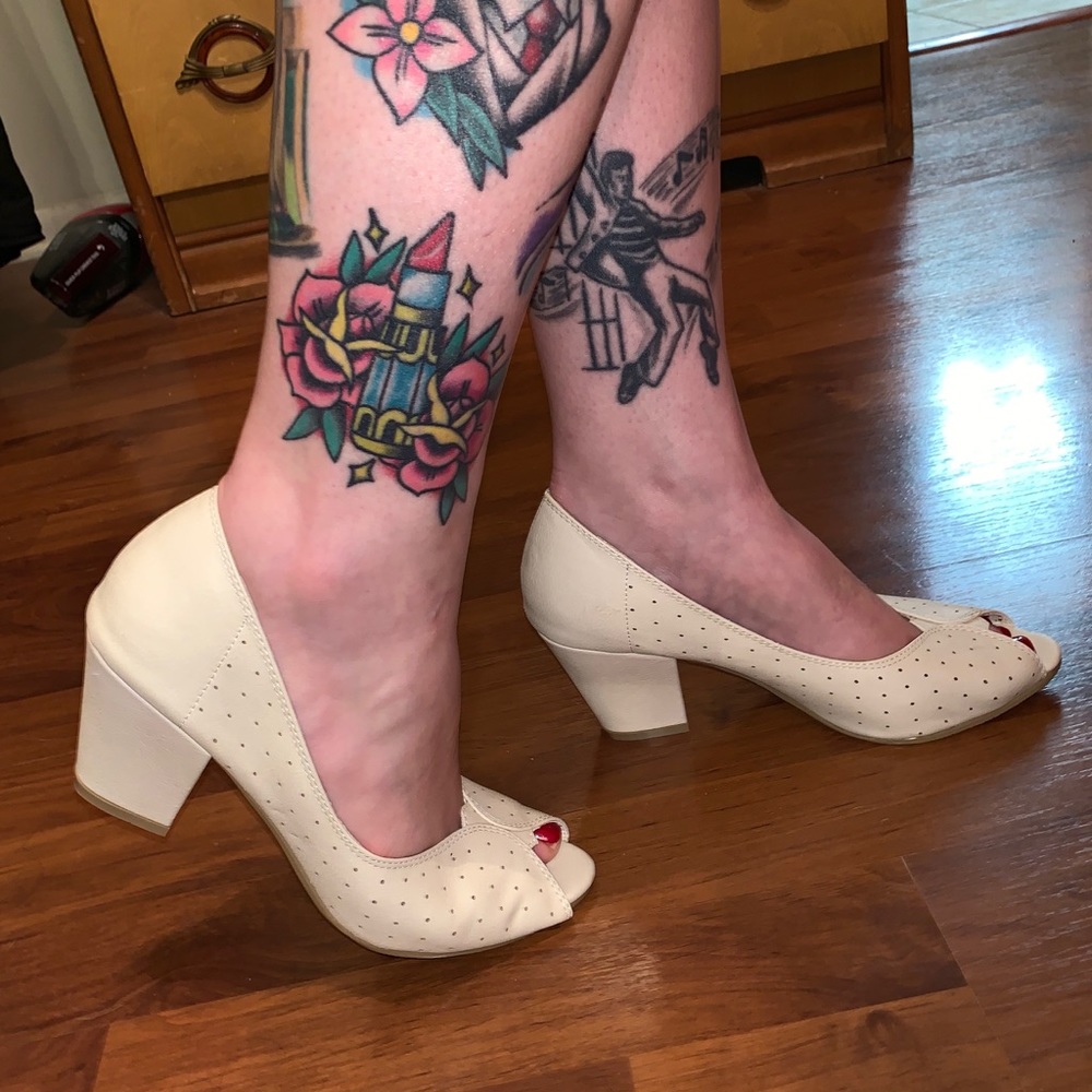 BAIT Footware Creme Heels
